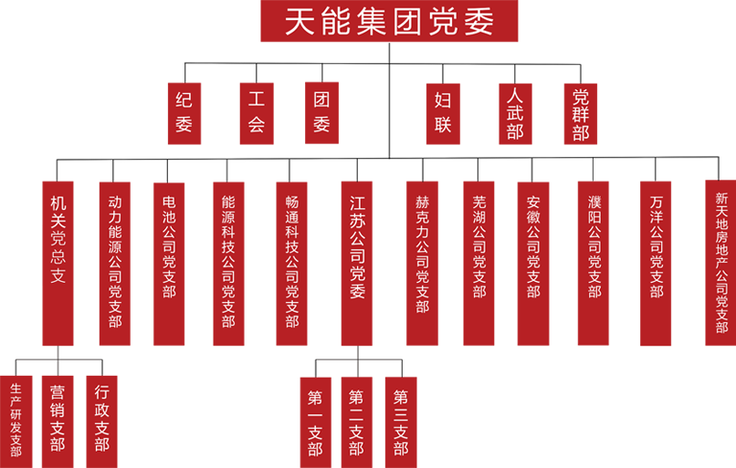 J9ag旗舰厅建团党委组织架构